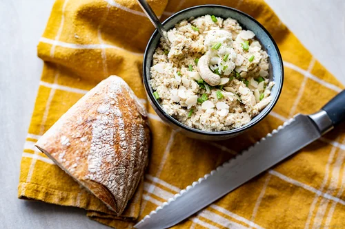 Wegańska pasta z kalafiora i nerkowców - Analiza Smaku - Tutaj liczy się smak!