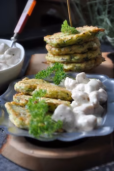 Placki z cukinii