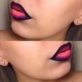 Usta ombre
