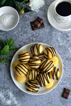 Ciasteczka kokosowe - Kokosanki Inaczej