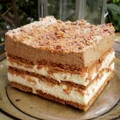 Ciasto Kawosz- z kawową pianką i kremem- bez pieczenia-pyszne :-)