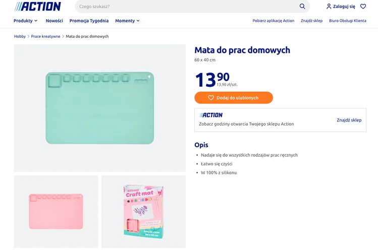 Zdjęcie Ta mata z Action za 13,90 zł to HIT dla dzieci! Farby, brokat i zero bałaganu na stole! #1