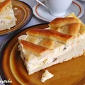 Placek drożdżowy z serem pod kratką