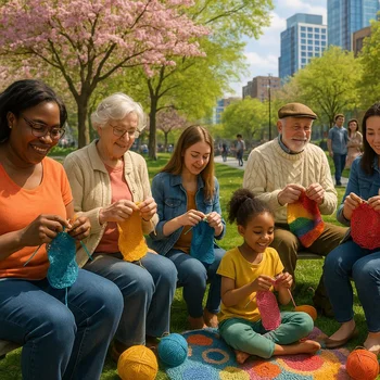 Światowy Dzień Robienia na Drutach w Miejscach Publicznych 2025 – święto kreatywności, relaksu i wspólnoty