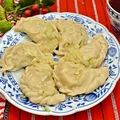 Pierogi z mięsem drobiowym (z rosołu)