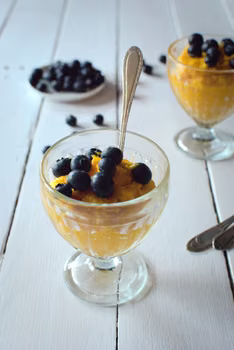 Pudding jaglany z dynią i pomarańczą (przepis roślinny)