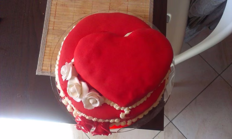 Tort na 40 rocznicę ślubu