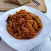 Bigos z kiszonej kapusty