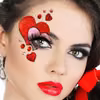Makeup na Walentynki