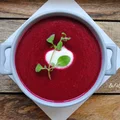 Zupa krem z buraków z nutą pomarańczy