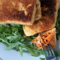 Krokiety z kurczakiem i pomidorowym mascarpone