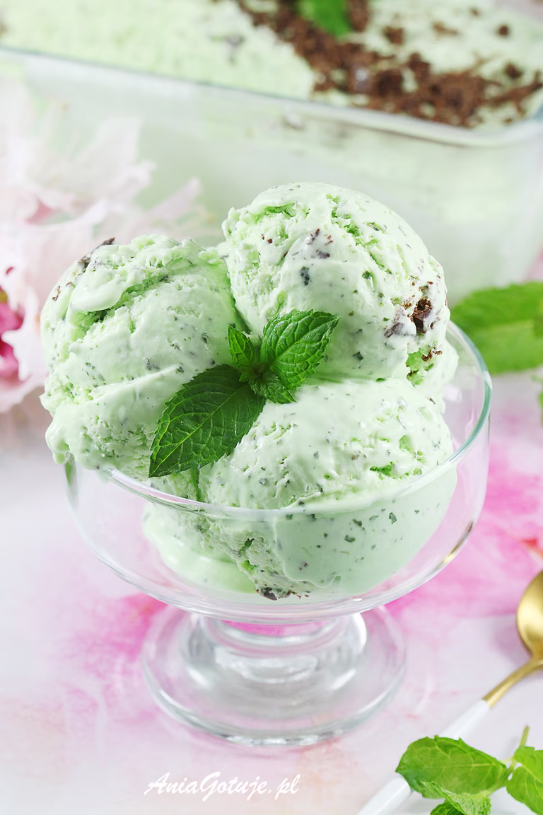 Lody miętowe