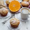 Muffiny pomarańczowo- imbirowe