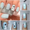 Zimowy manicure! Bałwanek