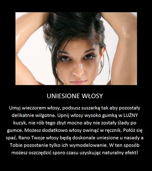 Nocny trik na naturalnie uniesione włosy u nasady!