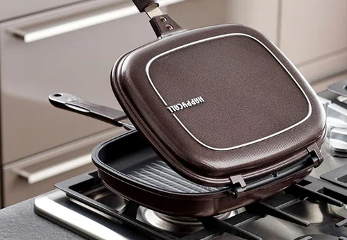 Recenzja dwustronnej patelni HAPPYCALL + przepis na marchewkowe placuszki