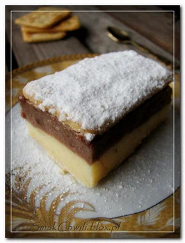 Dietetyczna napoleonka na krakersach