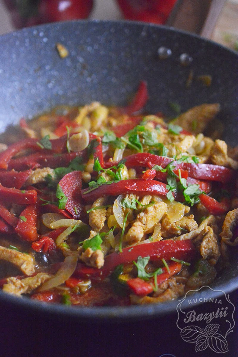 Stir fry z kurczakiem