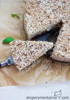 Bezglutenowe ciasto bananowe z budyniem na czekoladowym spodzie