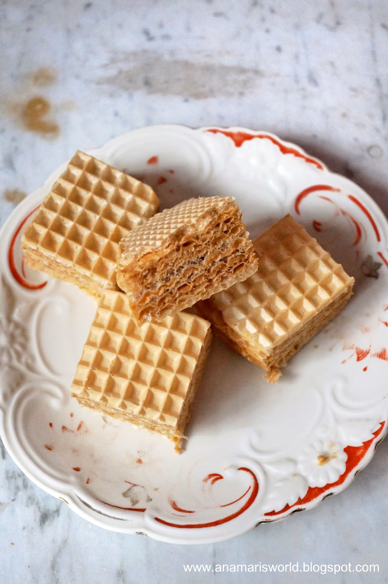 Domowe wafle