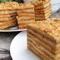 Ciasto Marlenka-miodowo-kajmakowe. Niepowtarzalny smak, rozpływa się w ustach +FILM