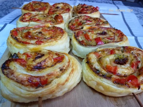 Pizzowe rollsy francuskie