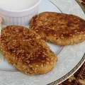 Kotlety ziemniaczane nadziewane brokułem