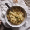 Śmietankowa kapusta z boczkiem
