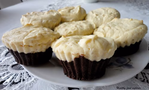 Bezglutenowe muffinki sernikobrownie
