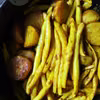 Curry z fasolki szparagowej i ziemniaków