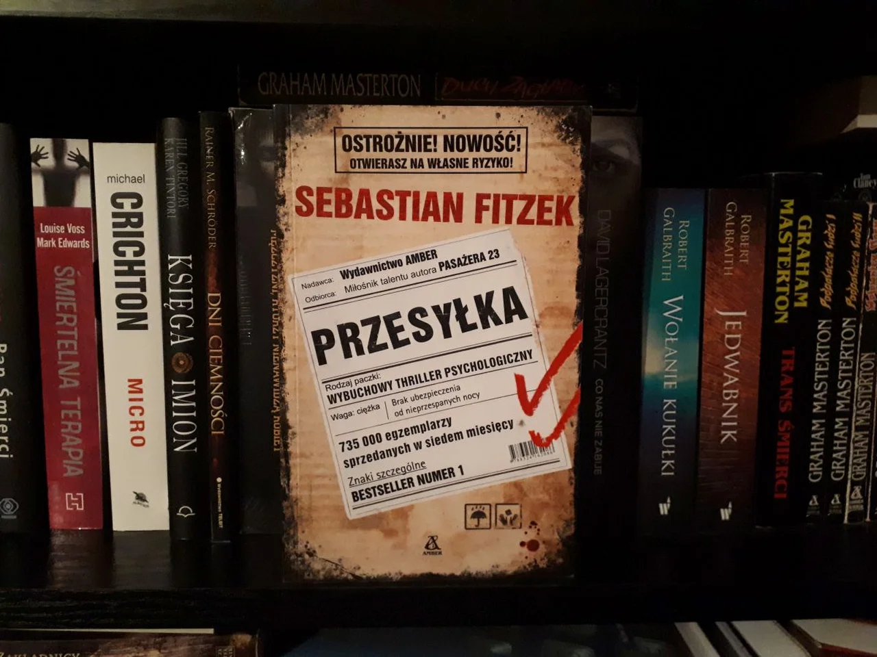 Wybuchowy thriller psychologiczny. Fitzek i jego Przesyłka