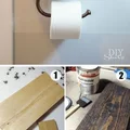 Wieszak na papier-DIY