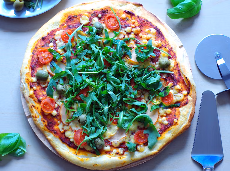 Pizza z rukolą