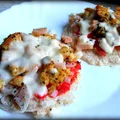 Szybkie pizzerinki pieczone bez drożdży