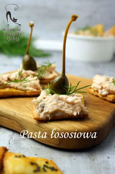 Pasta łososiowa z kaparami