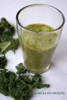 Smoothie - jarmuż, jabłko, mango