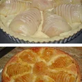 Serowa tarta z gruszkami