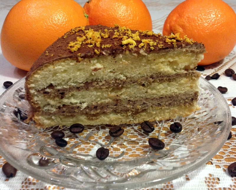 Torcik pomarańczowe tiramisu