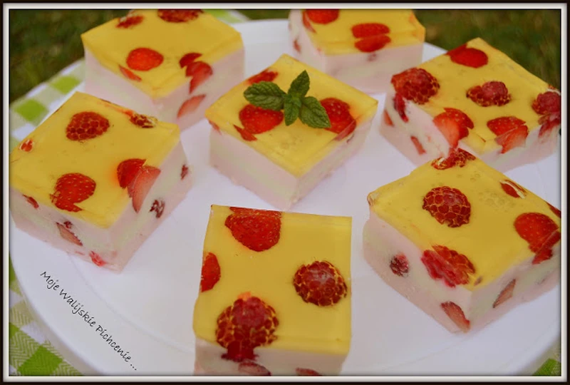 Delikatny sernik - BEZ PIECZENIA