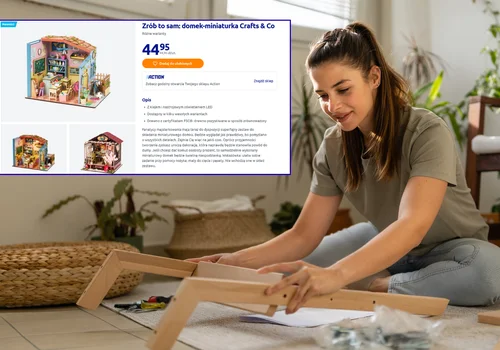 Zrób to sam: urocze domki - miniaturki z Action za 44,95 zł! Kreatywna dekoracja z LED, która oczaruje każdego