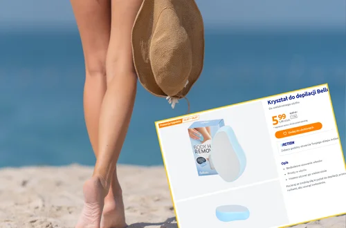 Ten kryształ z Action za 6 zł to nowy hit do depilacji! Zero bólu, kabli i hałasu