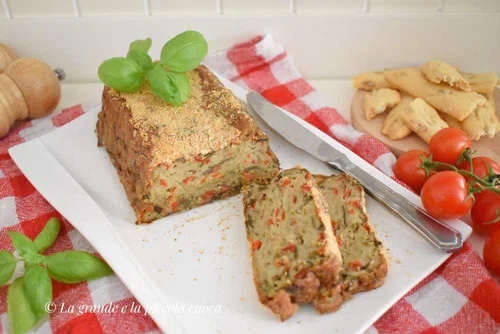 Warzywny pasztet z bakłażanem i czerwoną papryką – La grande piccola cuoca