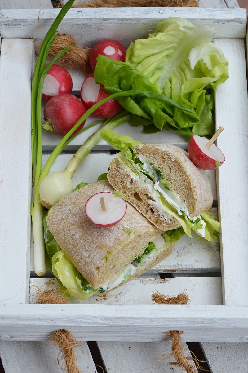 Ciabatta z ricottą
