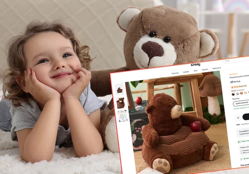 Ten miś to nie zabawka! Bestsellerowa pufa z Sinsay za 69,99 zł rozkochuje dzieci (i rodziców)!