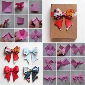Kokarda z papieru - origami