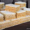 Wafle z masą krówkową