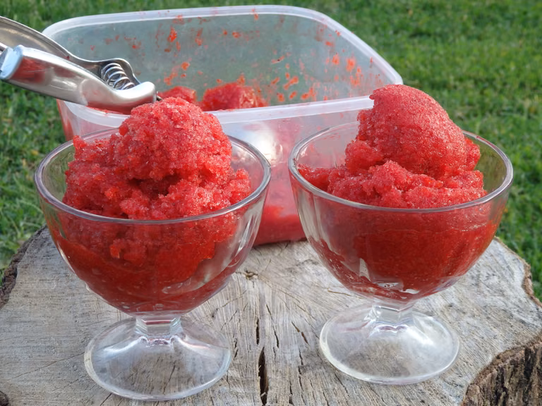 Sorbet truskawkowy