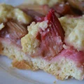 Ciasto jabłkowo - rabarbarowe