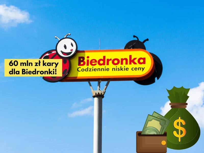 Kara 60 mln zł dla Biedronki! Sieć wprowadzała klientów w błąd