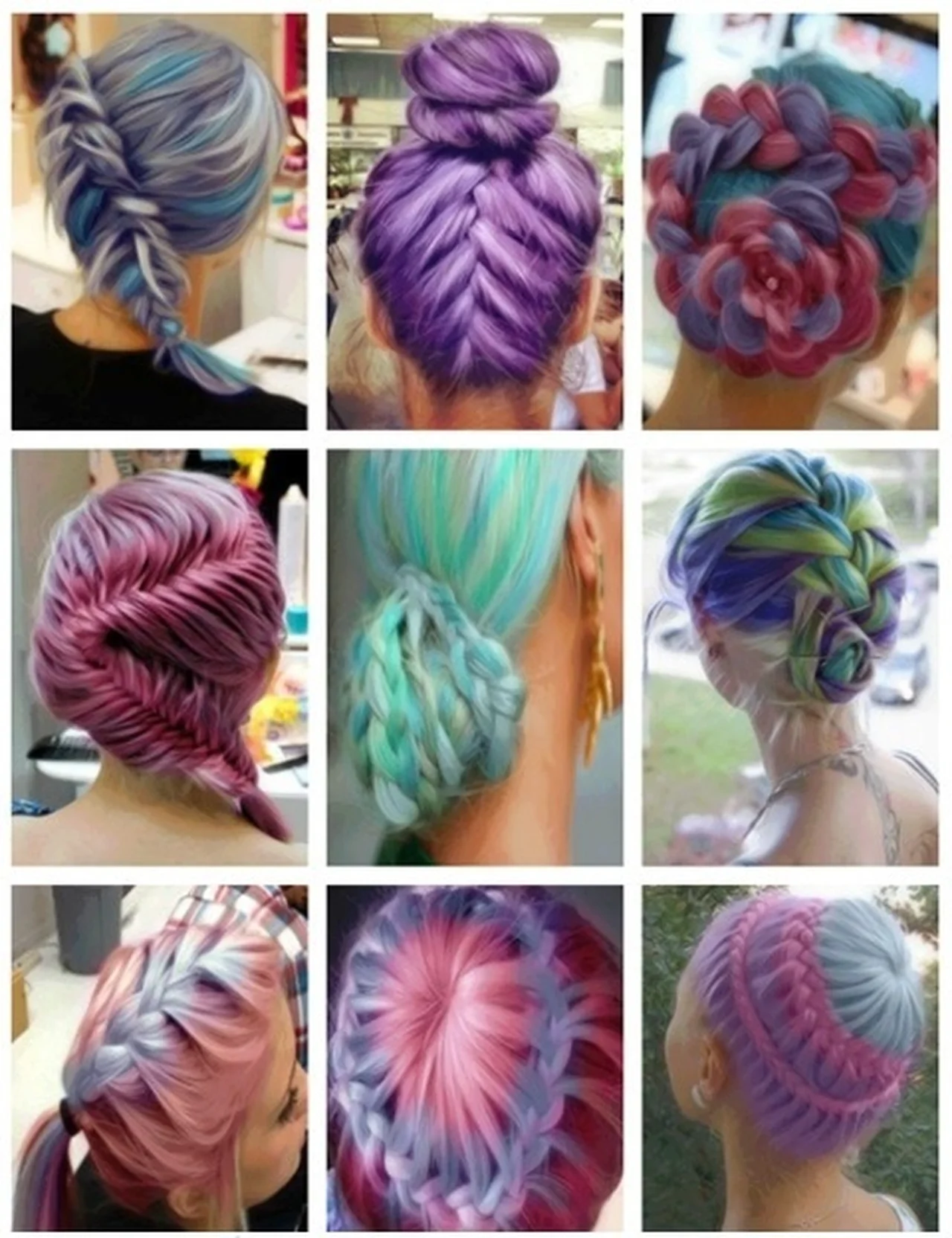 Kolorowe fryzury - inspiracja